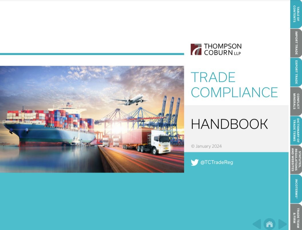 Trade Compliance Handbook