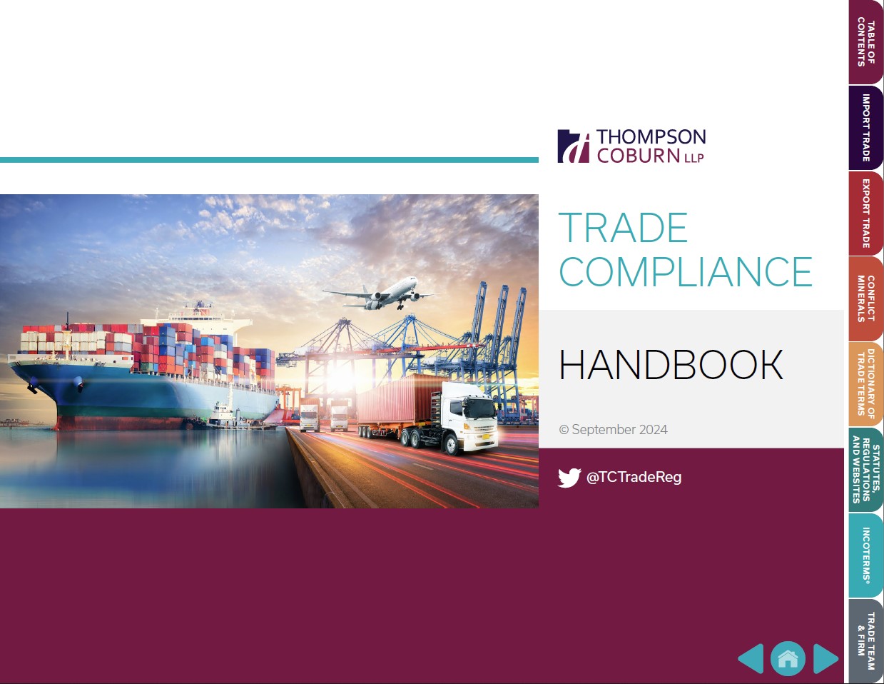 Trade Compliance Handbook